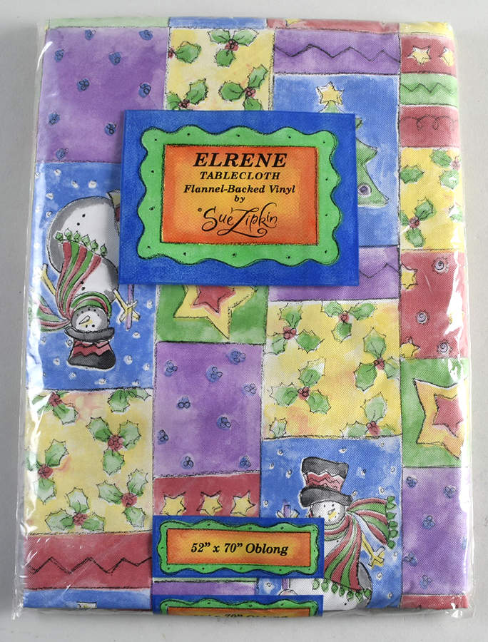 Sweet Shoppe Christmas 52" x 70" Oblong Tablecloth by Sango-1