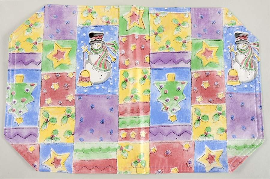 Sweet Shoppe Christmas Vinyl Placemat by Sango-1