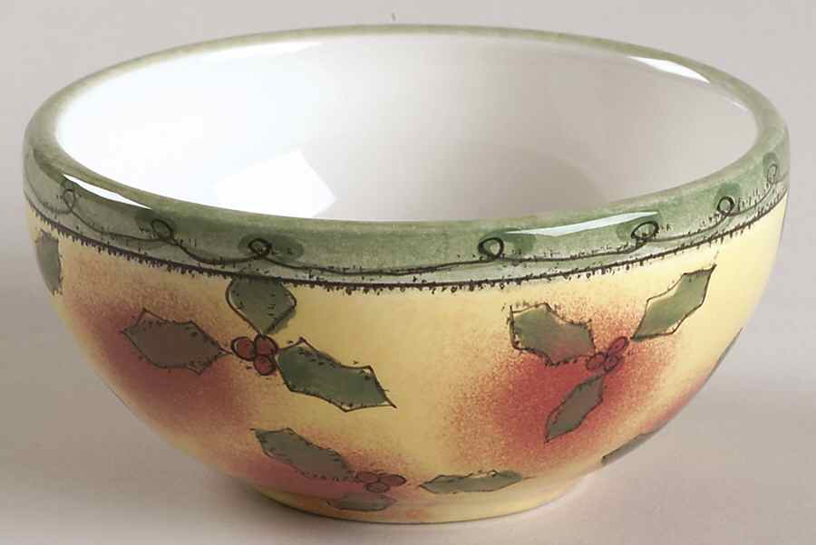 Sweet Shoppe Christmas Dip Bowl for Chip & Dip Set by Sango-1