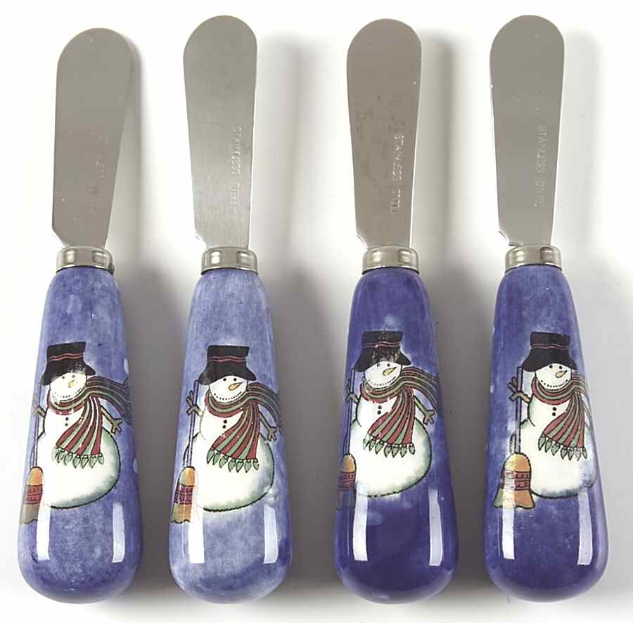 Sweet Shoppe Christmas Spreader - Set of 4 by Sango-1