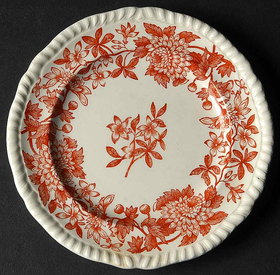 Aster Rust Small Bread & Butter Plate by Spode-1
