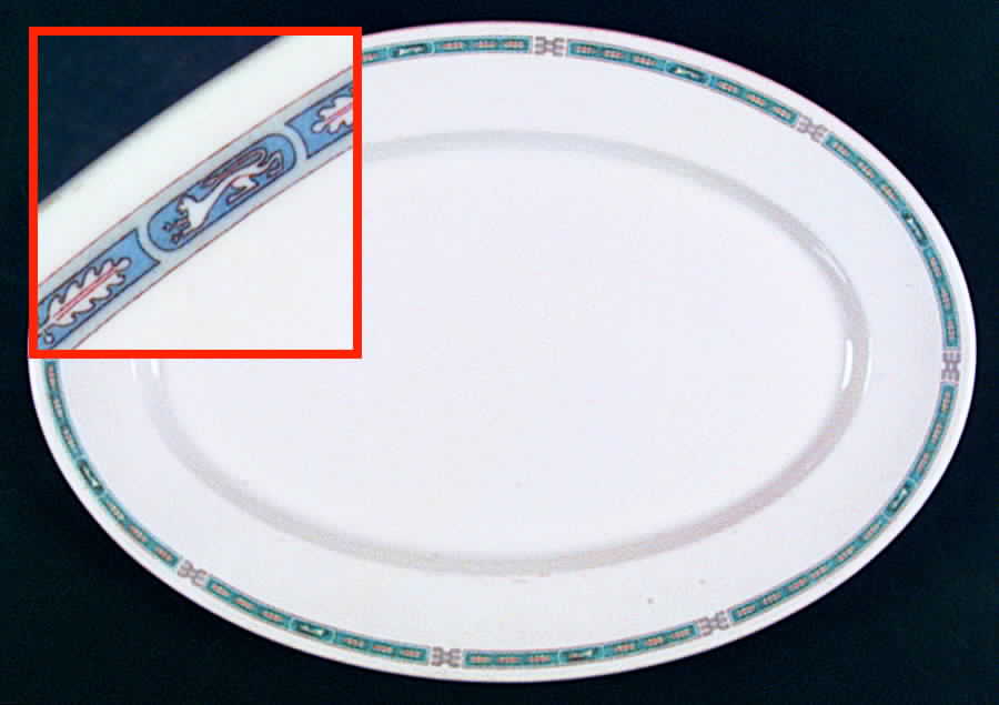 SY443 14" Oval Serving Platter by Syracuse-1