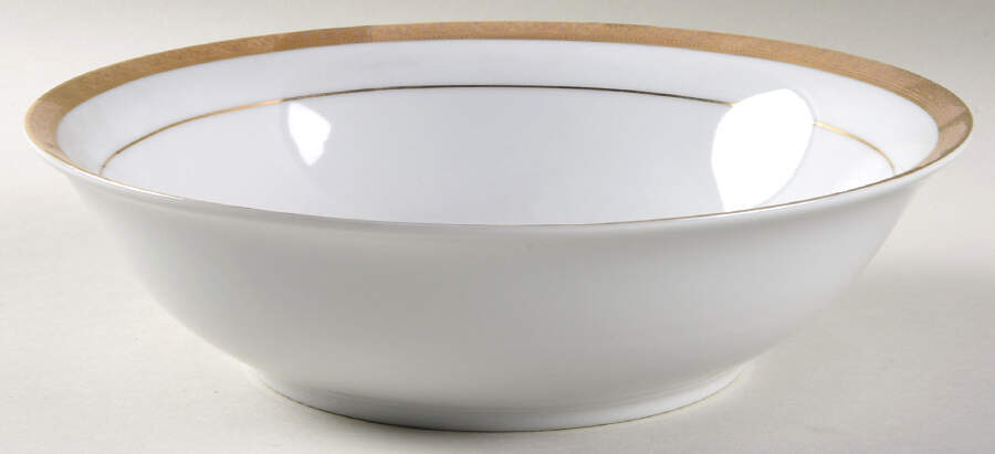 Elegance 9" Round Vegetable Bowl by Sango-1