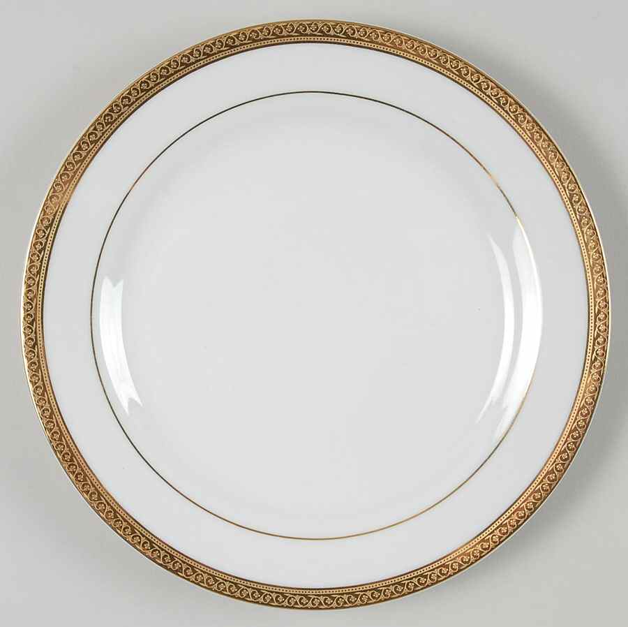 Elegance Salad Plate by Sango-1