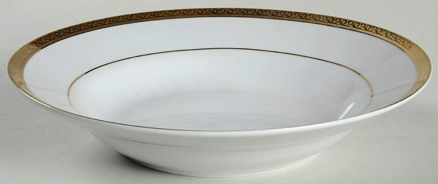 Elegance Rim Soup Bowl by Sango-1