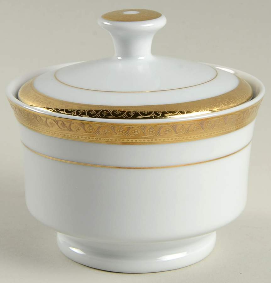 Elegance Sugar Bowl & Lid by Sango-1