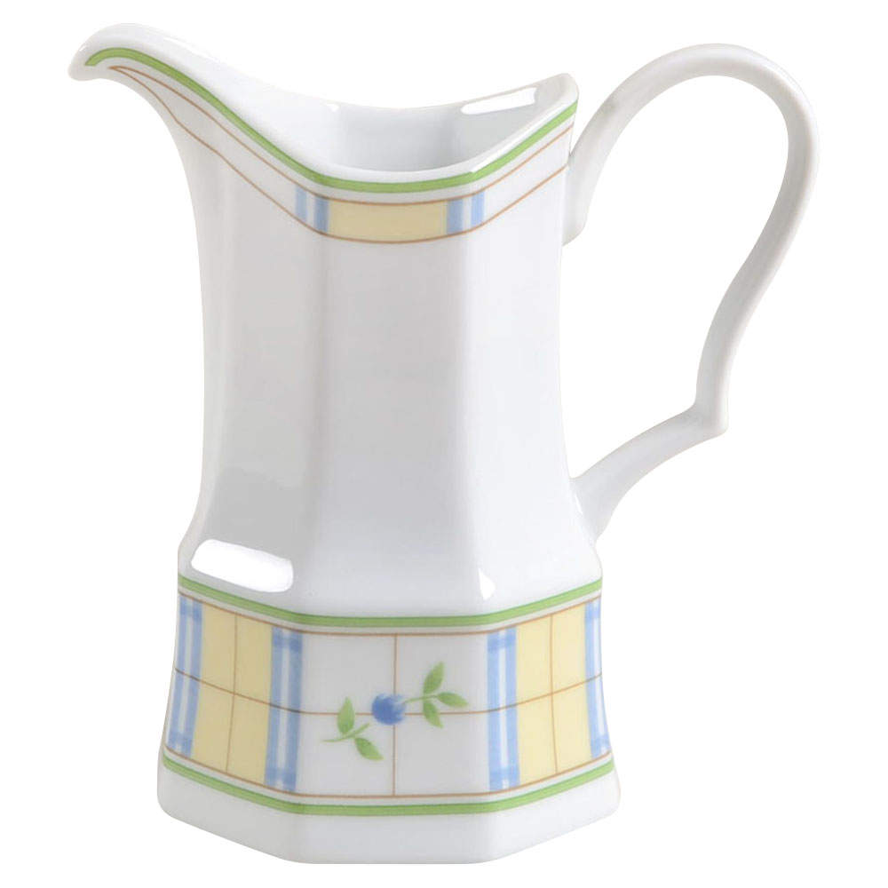Gingham Blue Creamer by Studio Nova-1