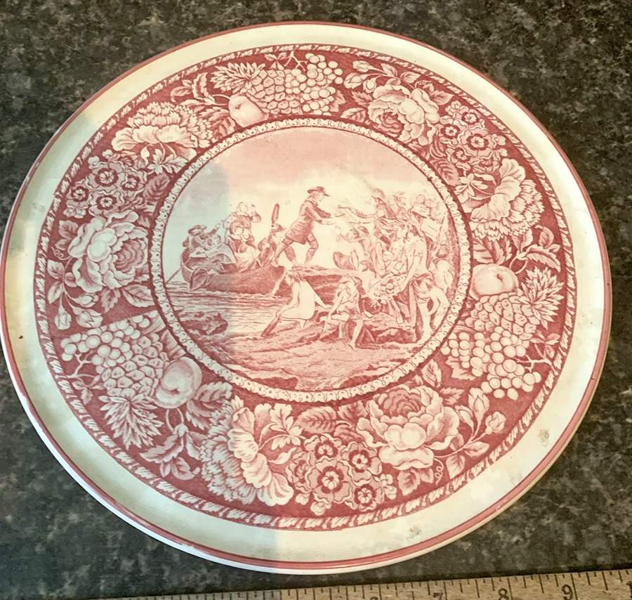 STF22 Cake Plate by Staffordshire-1