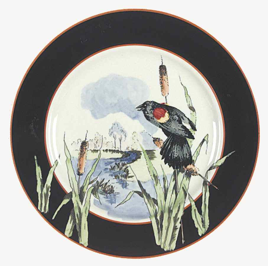 Nature Study Birds Dinner Plate by Syracuse-1