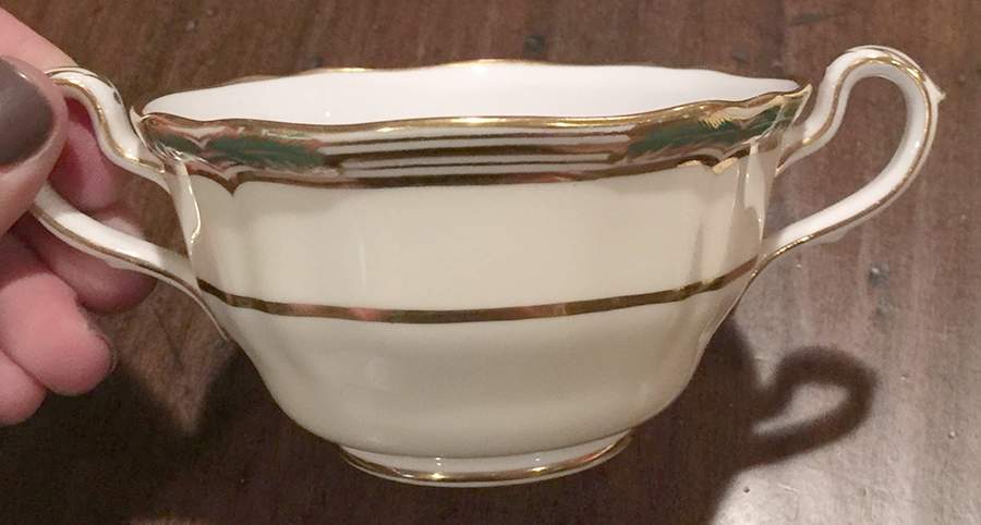 Y506 Footed Bouillon Cup by Spode-1