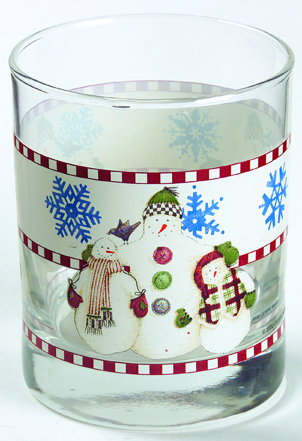Snowflake 12 Oz Glassware Double Old Fashioned by Sakura-1
