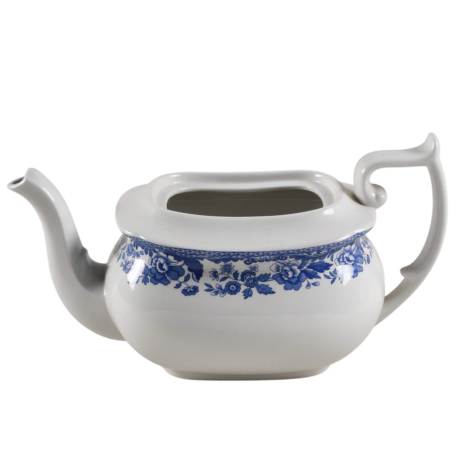 Delamere Blue Teapot No Lid by Spode-1