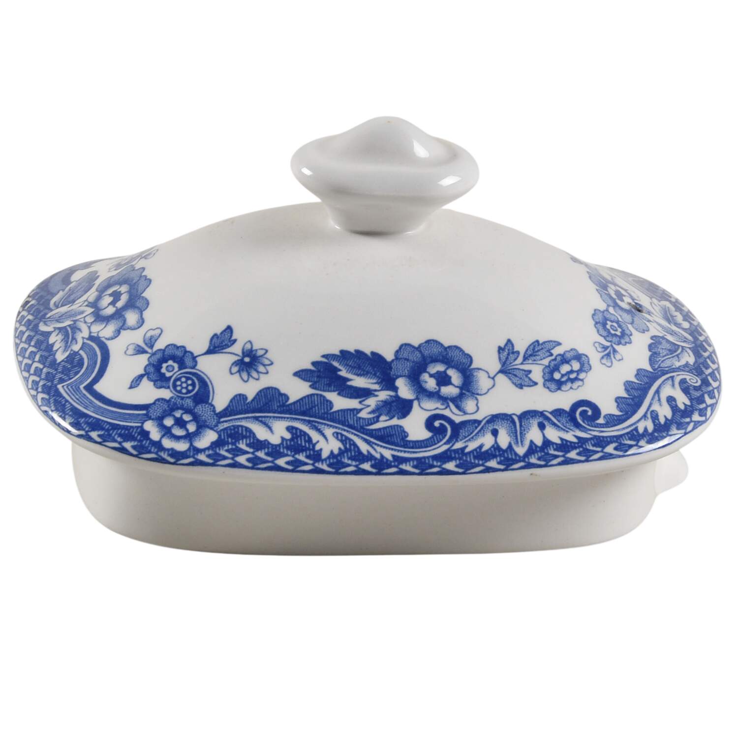 Delamere Blue Lid for Teapot by Spode-1