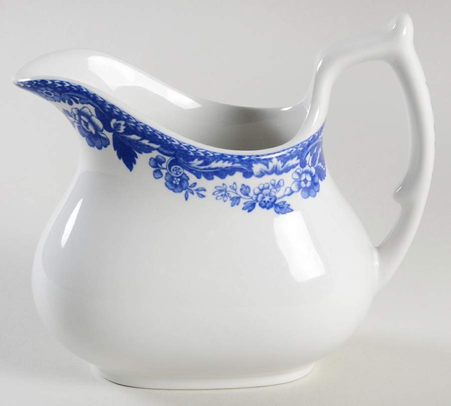 Delamere Blue Creamer by Spode-1