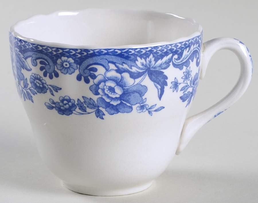 Delamere Blue Flat Cup by Spode-1