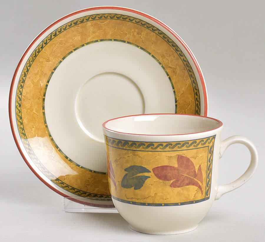 Savannah Flat Cup & Saucer Set by Staffordshire-1