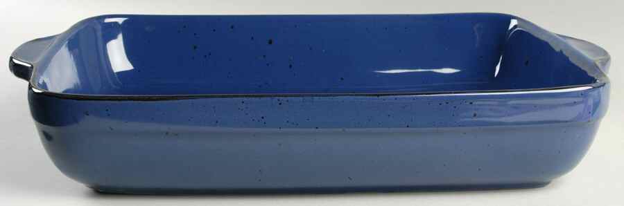 Cannes Blue 16" Rectangular Baker by Sabatier-1