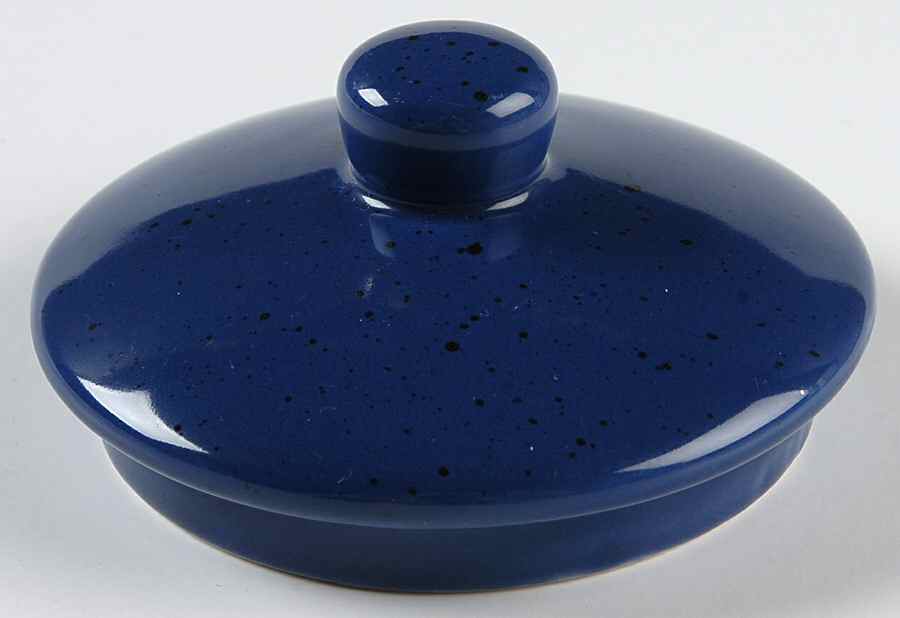 Cannes Blue Lid for Sugar Bowl by Sabatier-1