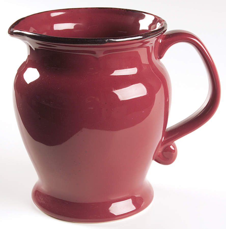 Cannes Burgundy 64 Oz Pitcher by Sabatier-1