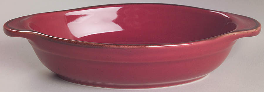 Cannes Burgundy 9" Augratin by Sabatier-1