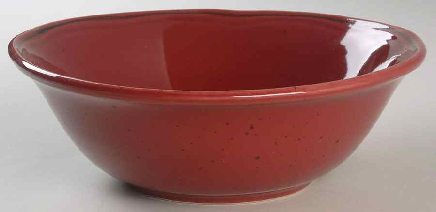 Cannes Burgundy 10" Round Vegetable Bowl by Sabatier-1