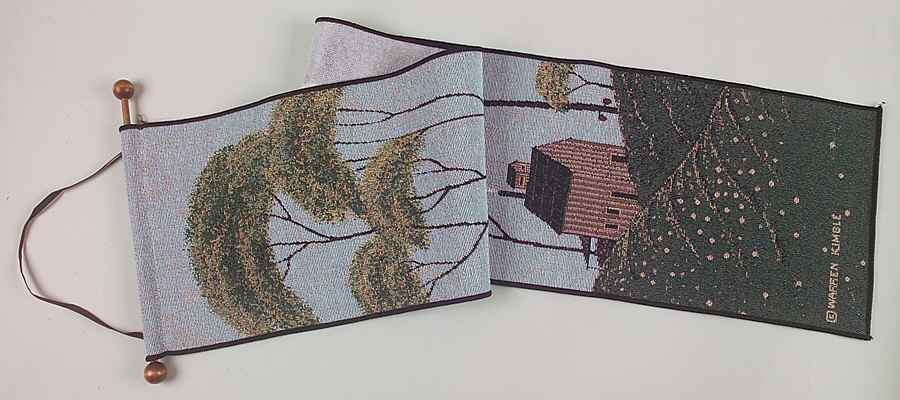 Country Life Wall Hanging Tapestry by Sakura-1