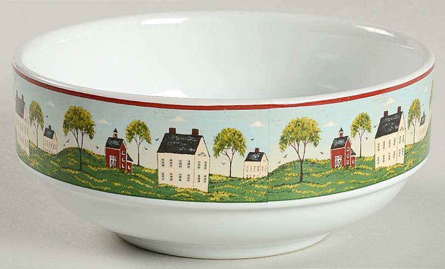 Country Life Coupe Cereal Bowl by Sakura-1