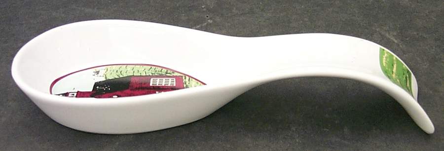 Country Life Spoon Rest/Holder (Holds 1 Spoon) by Sakura-1
