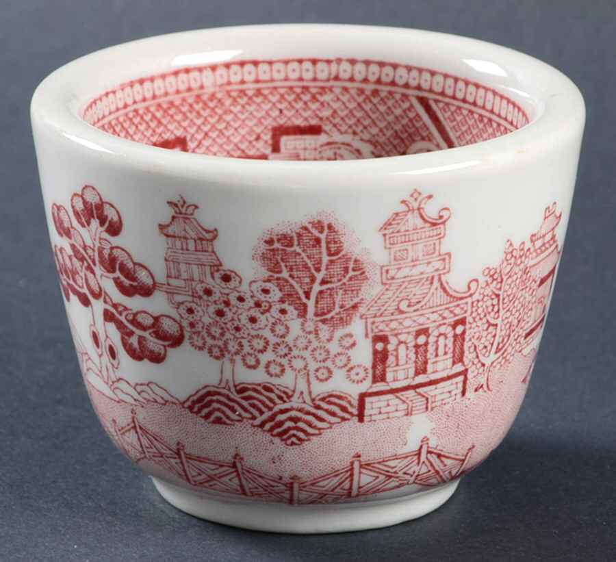 Red Willow Single Egg Cup by Sterling China (USA)-1