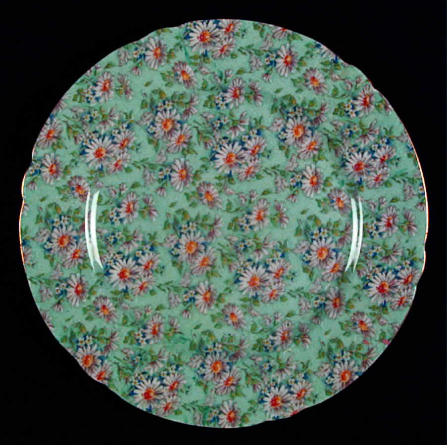 Marguerite (Ripon Shape) Salad Plate by Shelley-1