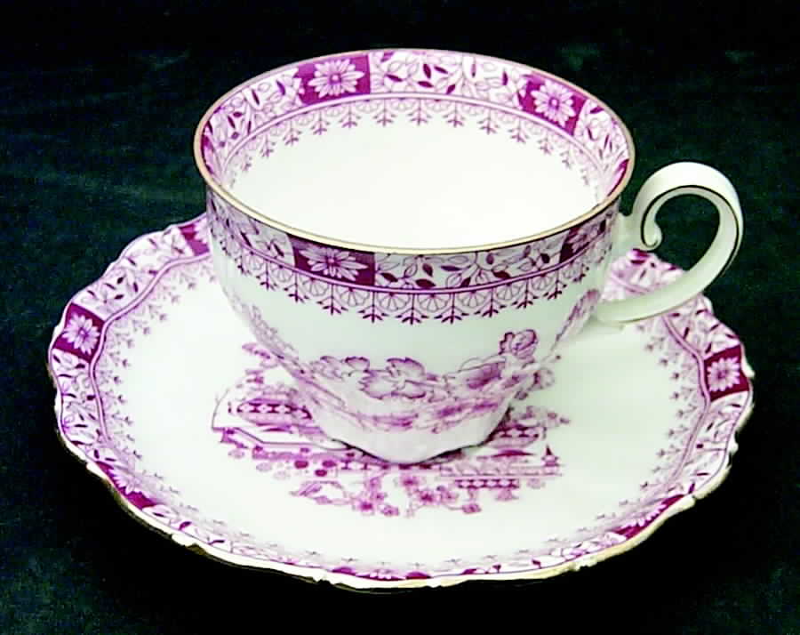 SLT191 Flat Cup & Saucer Set by Seltmann-1