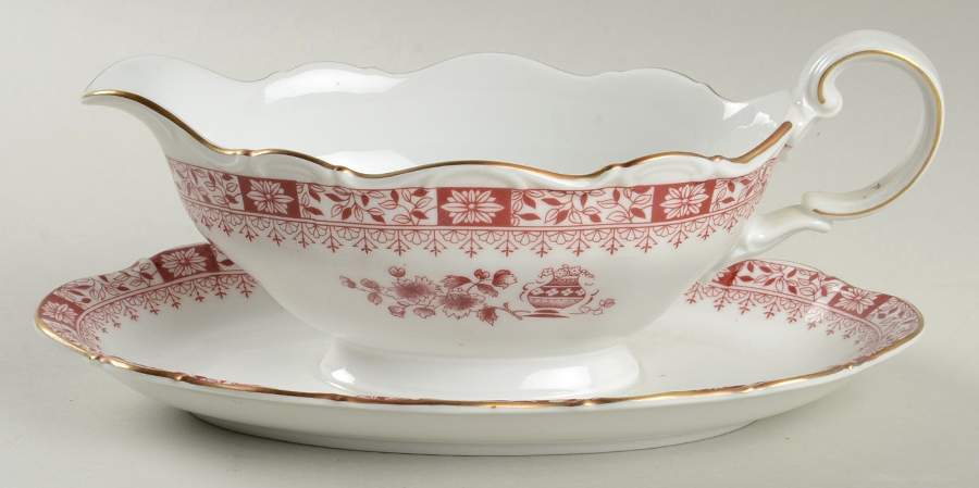 SLT191 Gravy Boat with Attached Underplate by Seltmann-1