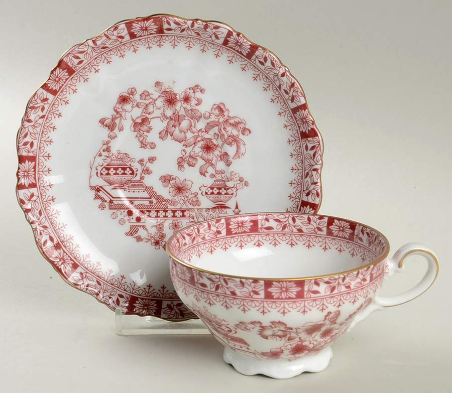 SLT191 Footed Cup & Saucer Set by Seltmann-1