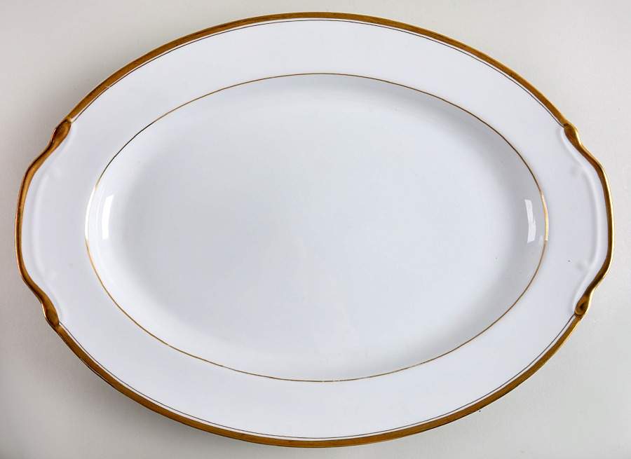Noblesse 16" Oval Serving Platter by Seyei Toki Co-1