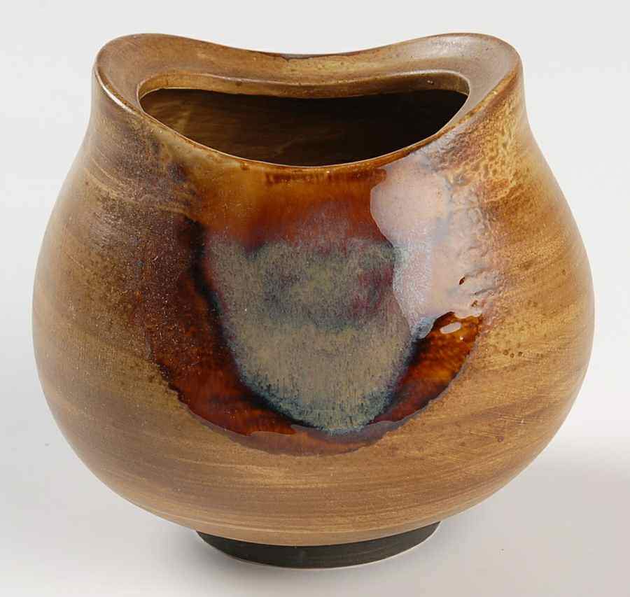 Splash Brown Sugar Bowl No Lid by Sango-1