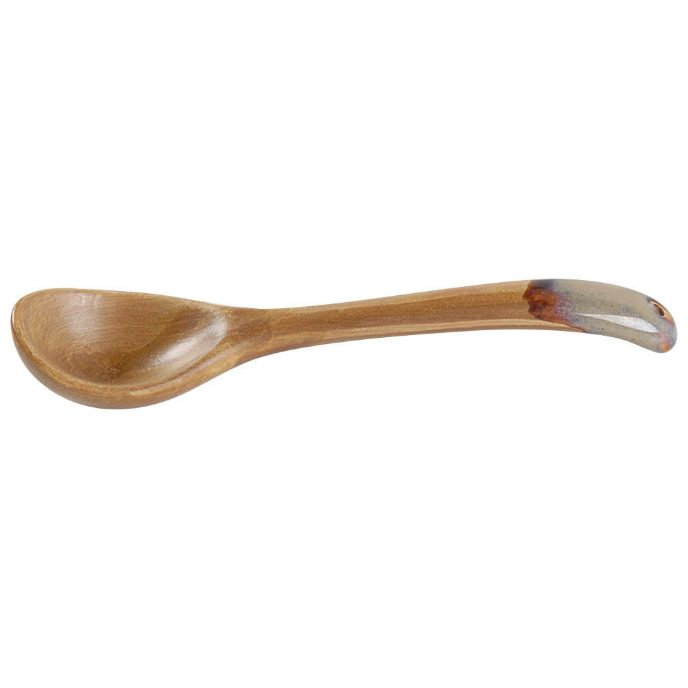 Splash Brown Spoon Condiment by Sango-1