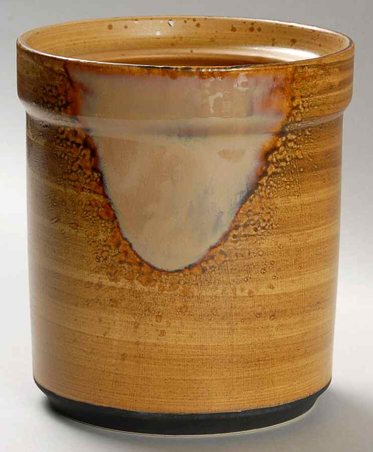 Splash Brown Medium Canister No Lid by Sango-1