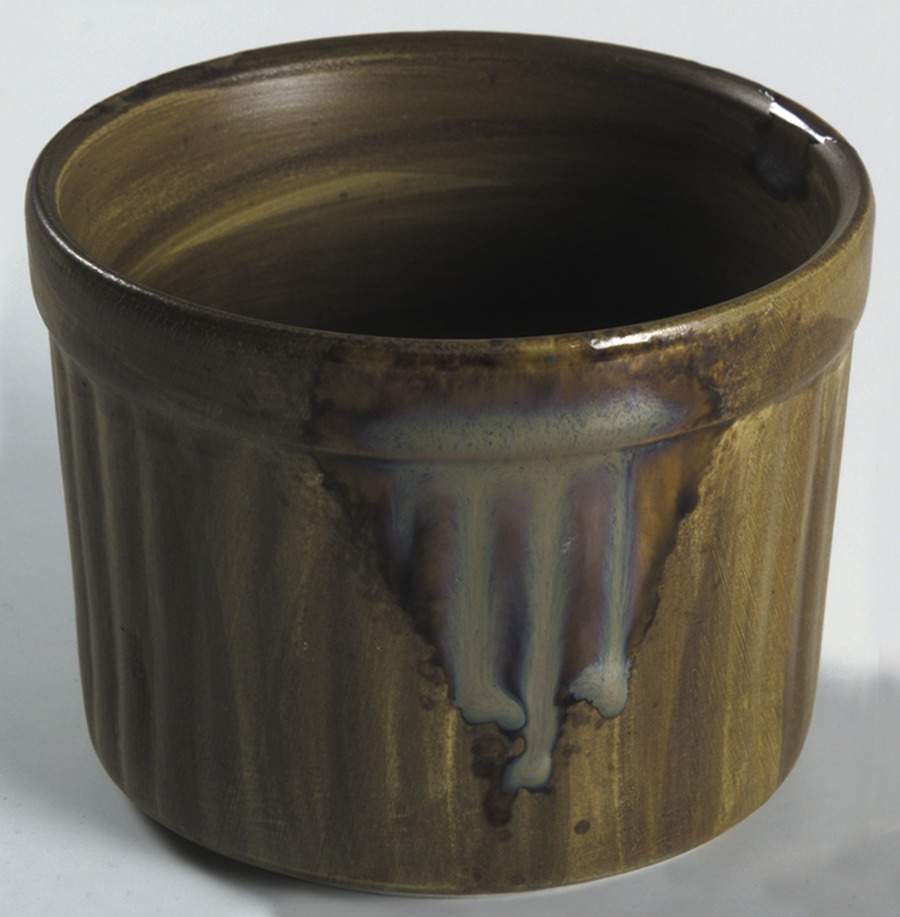 Splash Green Ramekin by Sango-1