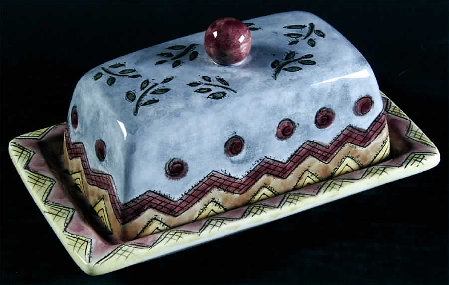 Coffee Shoppe 1/4 Lb Covered Butter by Sango-1