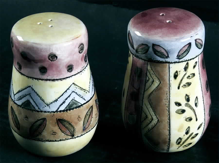 Coffee Shoppe Salt & Pepper Set by Sango-1