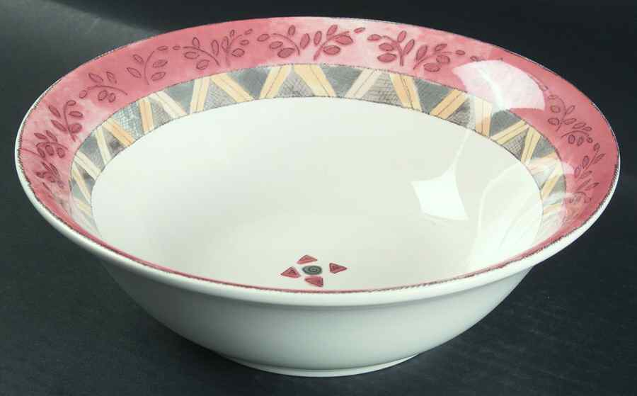 Coffee Shoppe 9" Round Vegetable Bowl by Sango-1