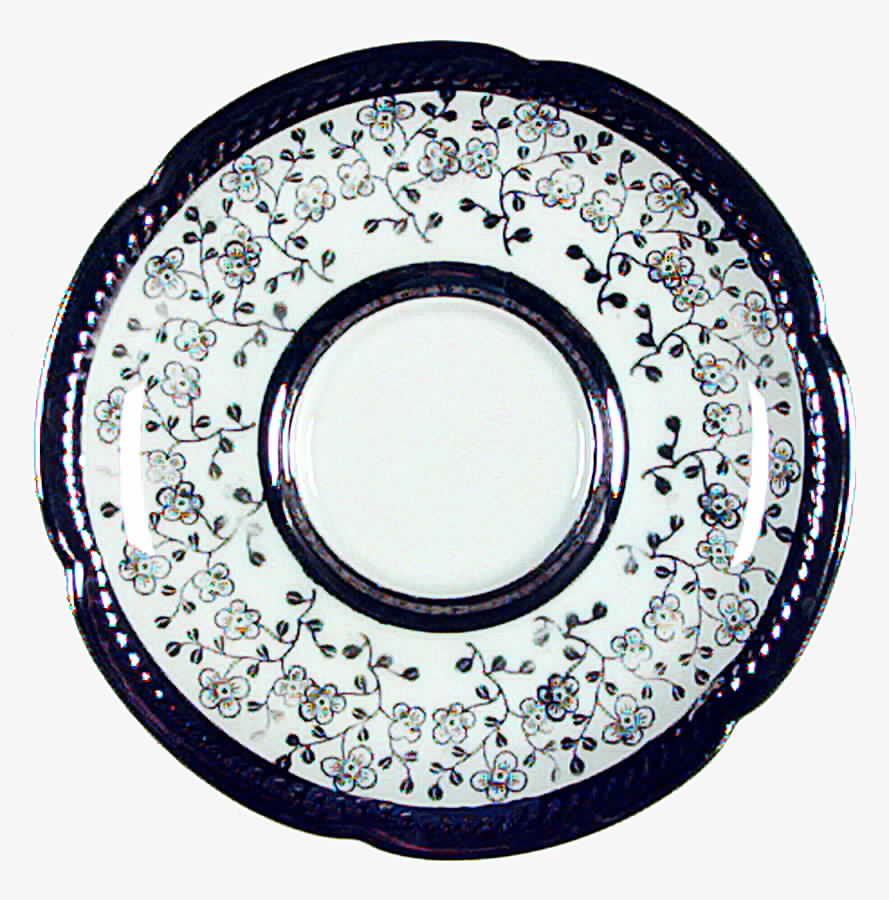 Anita Platinum Saucer by Seltmann-1