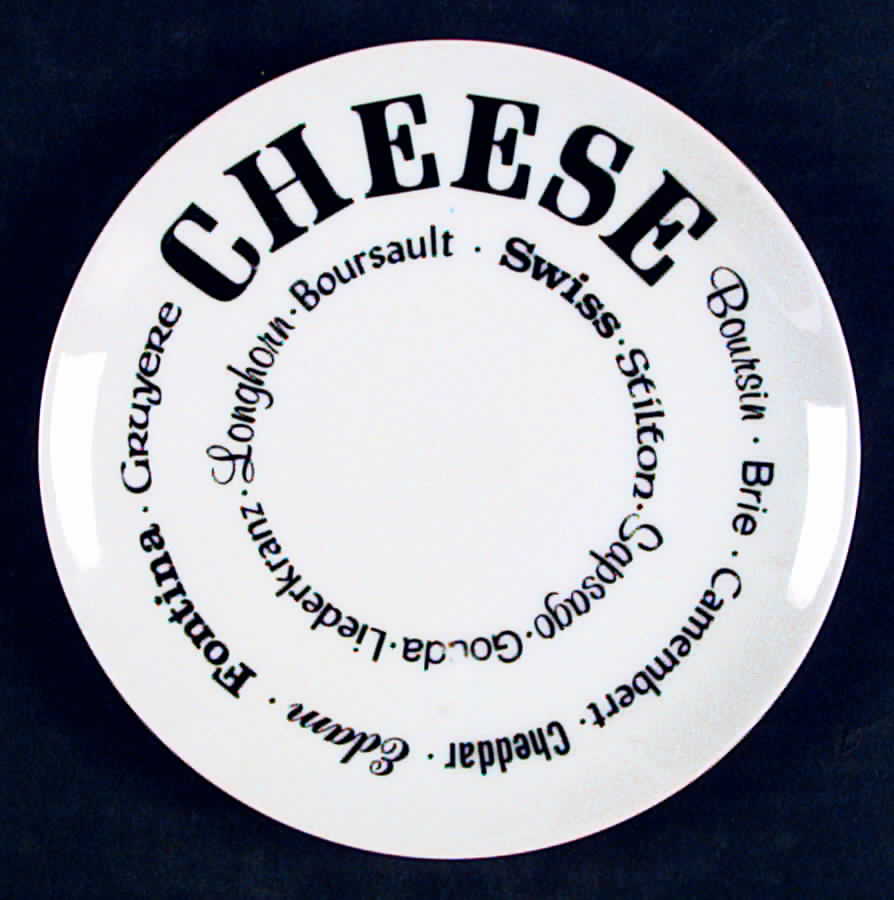 Cheese & Cracker Bread & Butter Plate by Shafford-1