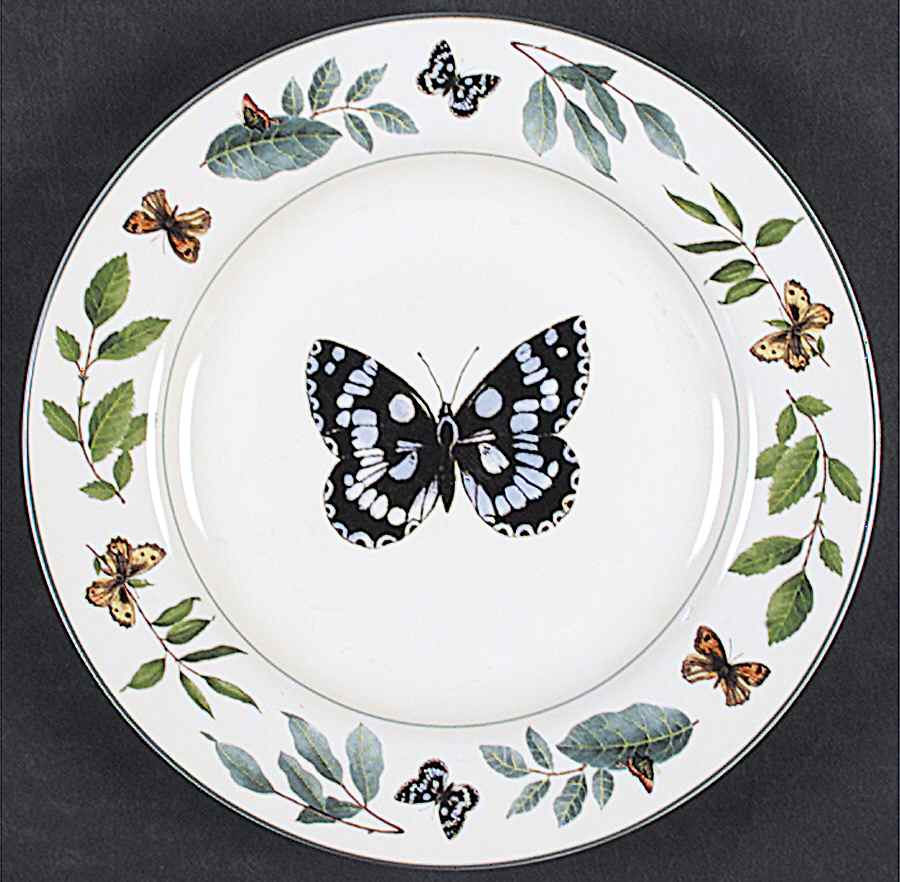 Butterflies Salad Plate by Sakura-1
