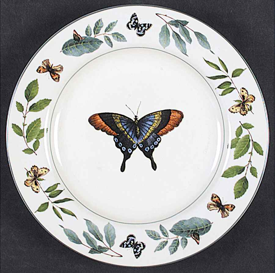 Butterflies Salad Plate by Sakura-1