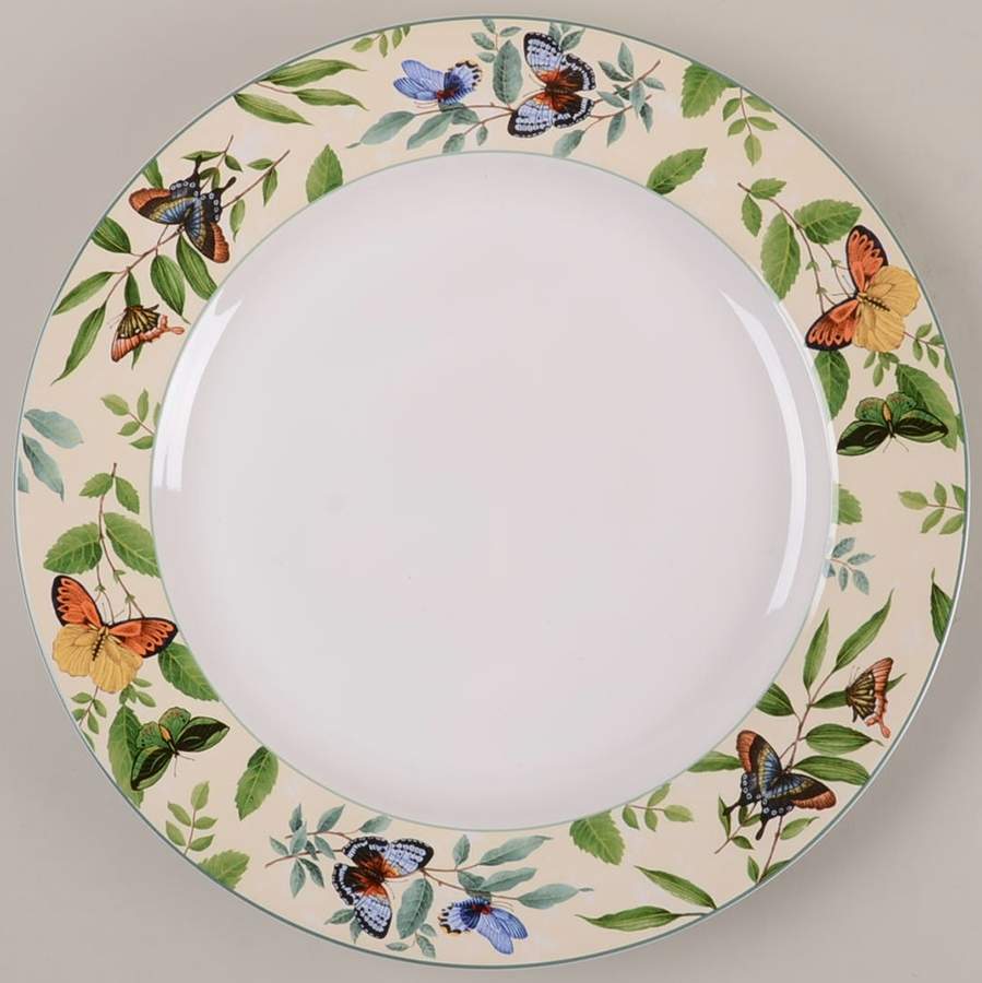 Butterflies 12" Chop Plate (Round Platter) by Sakura-1