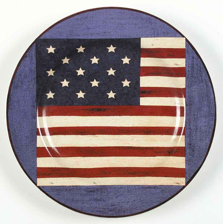 Spirit of The Flag Salad Plate by Sakura-1