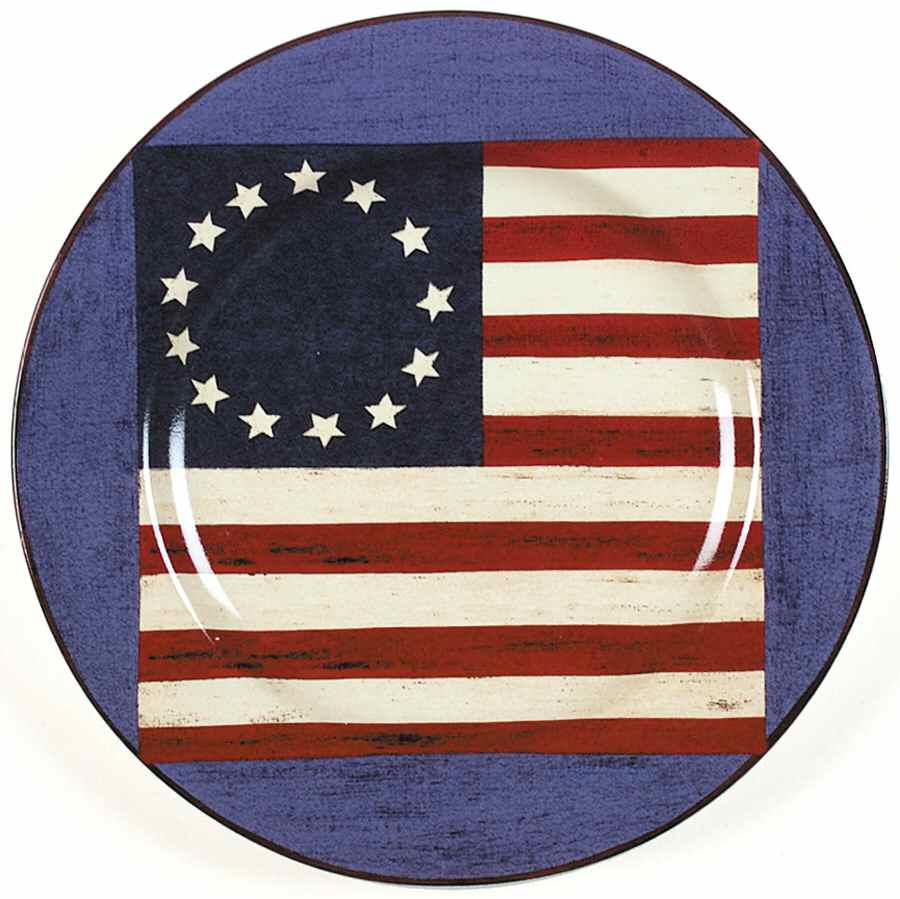Spirit of The Flag Salad Plate by Sakura-1