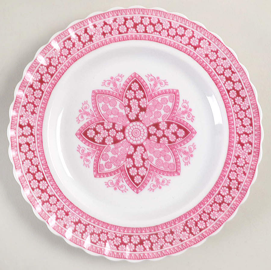 Spode's Primrose Red Salad Plate by Spode-1