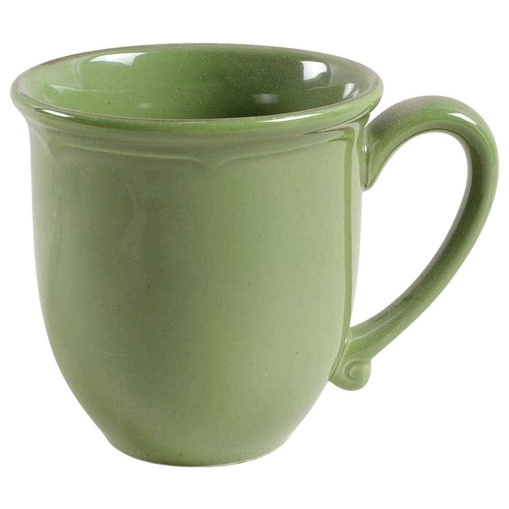 Cannes Green Mug by Sabatier-1